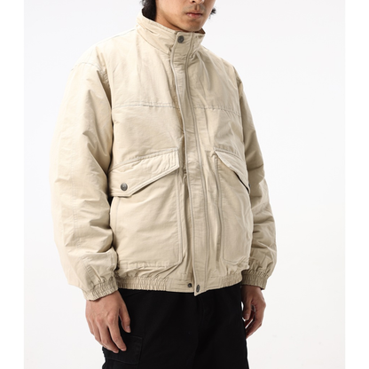 ホワイトダウン　ビッグポケット　ジャケット　N1020