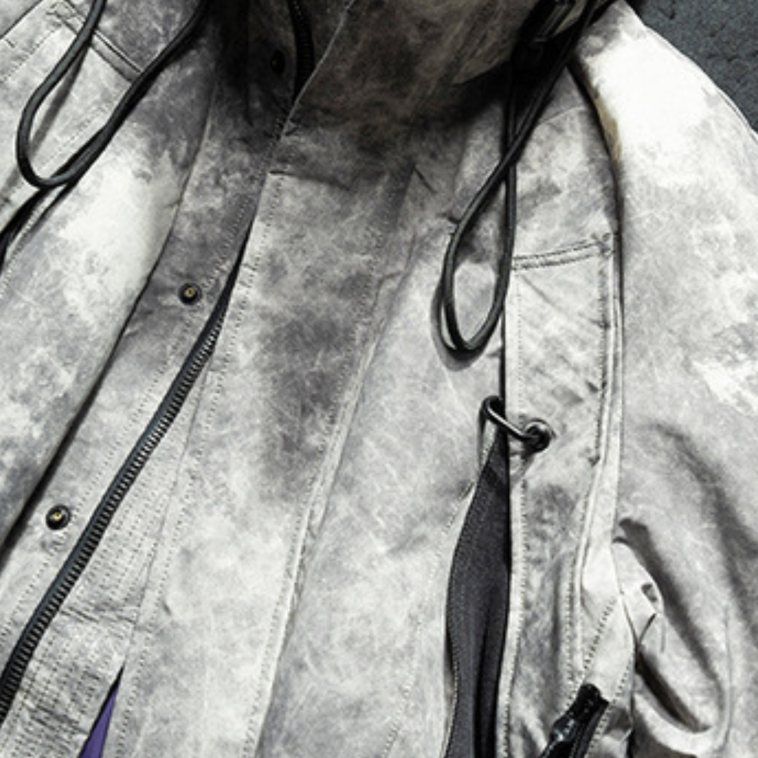 [YMORIGINAL] White Duck Down Fog Color Hooded Jacket N843