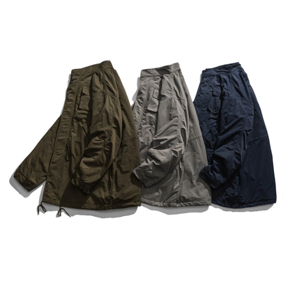 ナイロンコットン　ユーティリティ　モッズコート　N1272