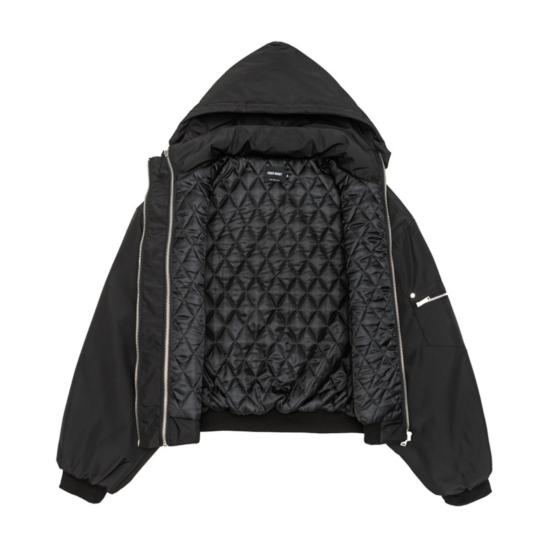 キルトライナー　ダブルジップ　ジャケット　N1026