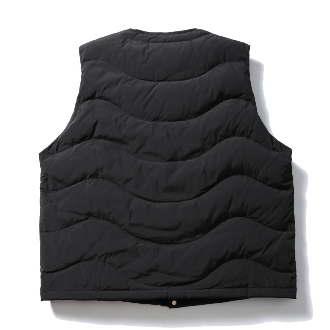 ウェーブステッチ　ダウンベスト　N1278