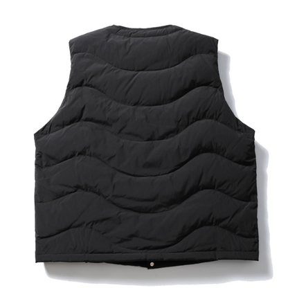 ウェーブステッチ　ダウンベスト　N1278