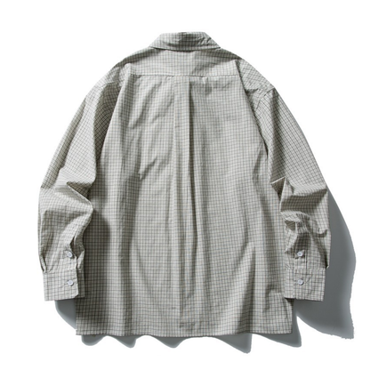 グラフチェック　レギュラーシャツ　N1275