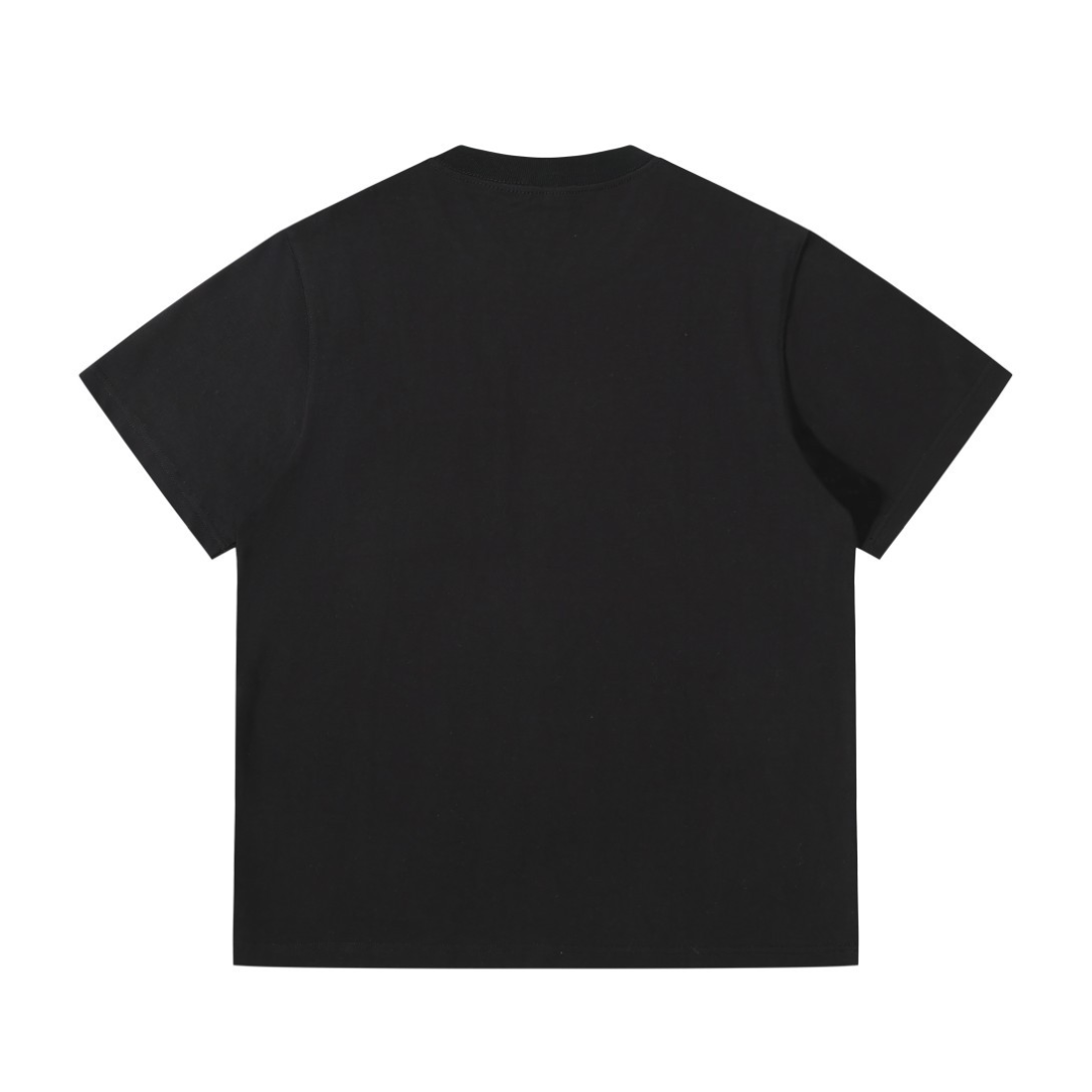 ワンポイントロゴ　フロントジップ　Tシャツ　N1618
