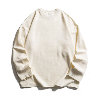 ストレッチカノコ　ランダムパタン　長袖Tシャツ　N1664