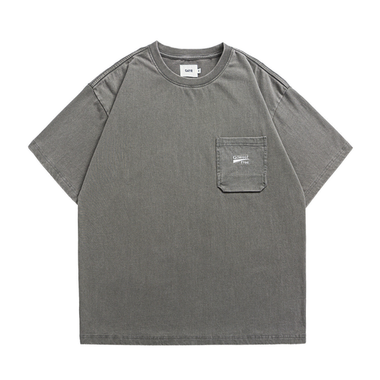 【Gowest Free】ポケット刺繍　Tシャツ　N1625