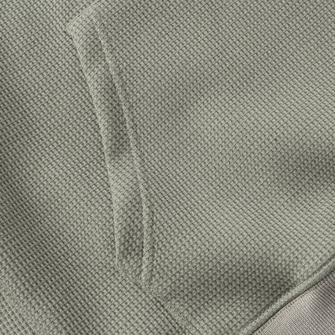 Waffle Half Zip Pullover C194