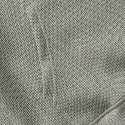Waffle Half Zip Pullover C194