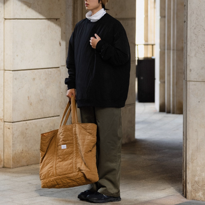 Quilted Big Tote Bag N709