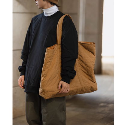 Quilted Big Tote Bag N709