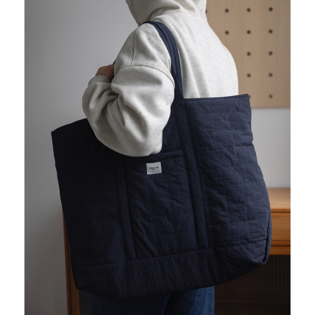 Quilted Big Tote Bag N709