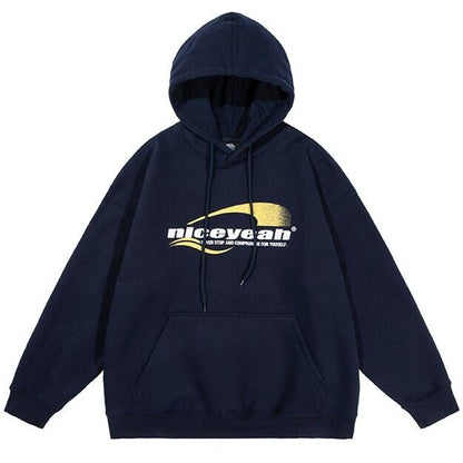 niceyeah　ロゴスウェットパーカー　B755