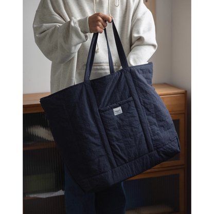 Quilted Big Tote Bag N709