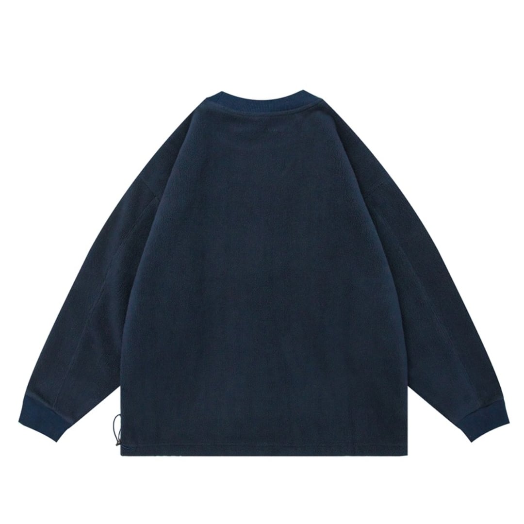 Boa fleece crew neck pullover C169