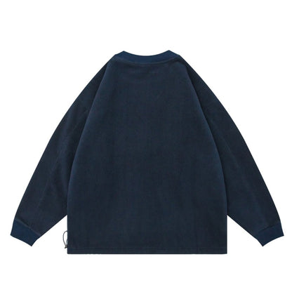 Boa fleece crew neck pullover C169
