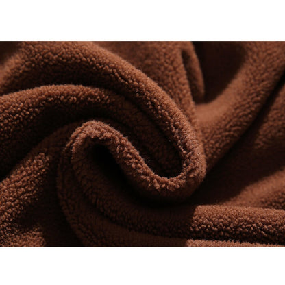 Half button fleece hooded pullover C245