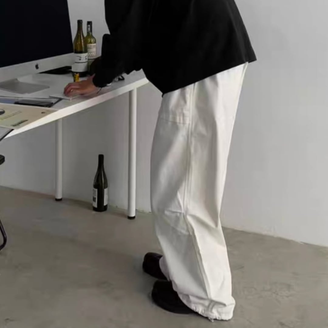 ワイドストレート　ブッシュパンツ　C260