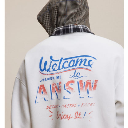 【ANSWER ME】クルースウェット　B712