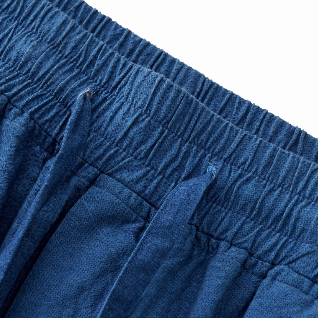 インディゴ染料め　イージーパンツ　N1326