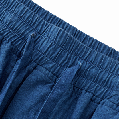 インディゴ染料め　イージーパンツ　N1326