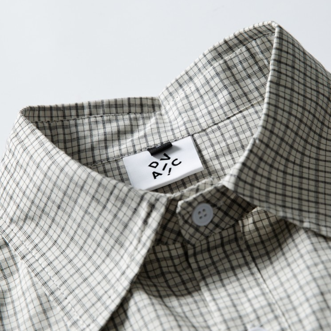 グラフチェック　レギュラーシャツ　N1275