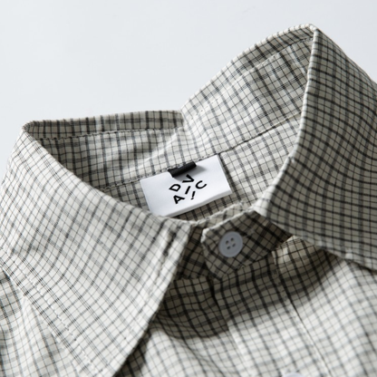 グラフチェック　レギュラーシャツ　N1275