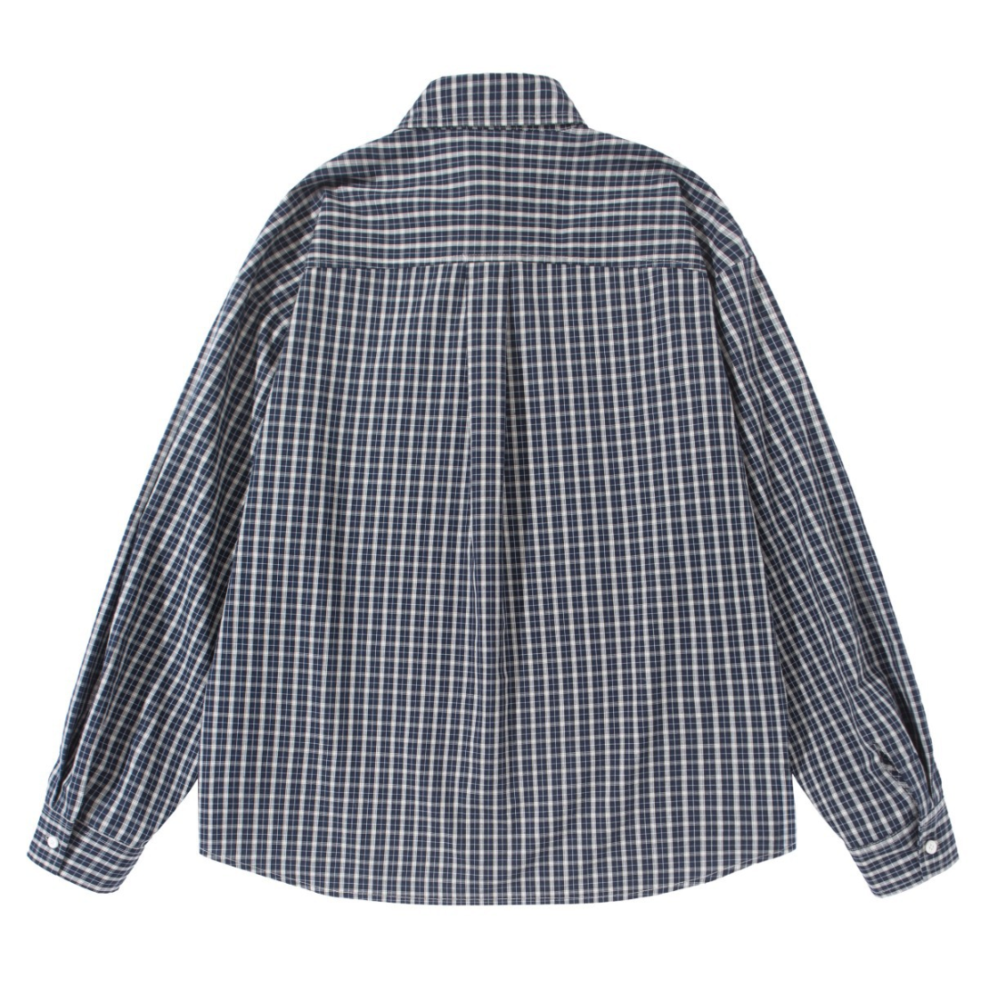 ダッドチェック　ボタンダウンシャツ　N1280
