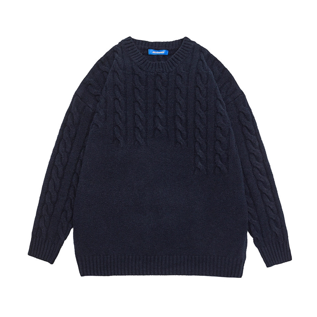 クレイジーケーブル編み　クルーニット　N925