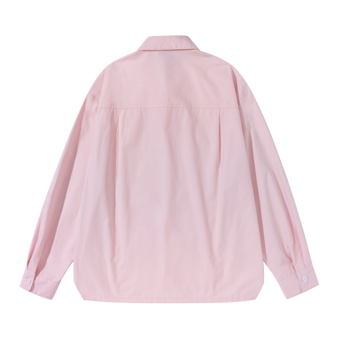 ブロード　ワイドシャツ　N1036