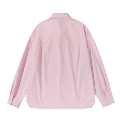 ブロード　ワイドシャツ　N1036