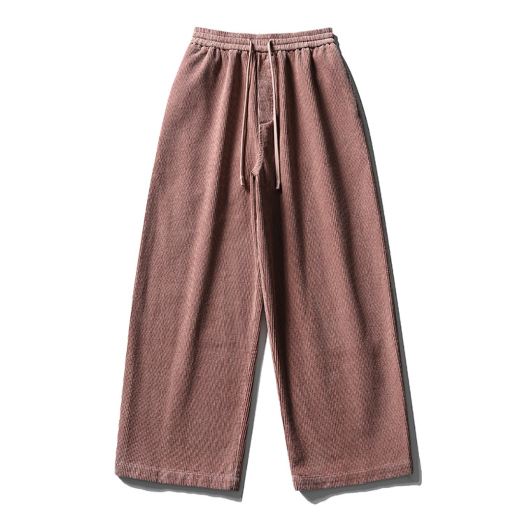 Corduroy Wide Easy Pants N1649 ピンク