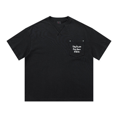 ワンポイント　レタード　Tシャツ　N1621
