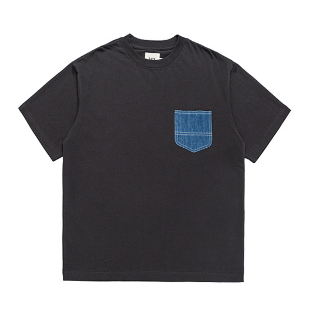 デニムパッチポケット　Tシャツ　N375
