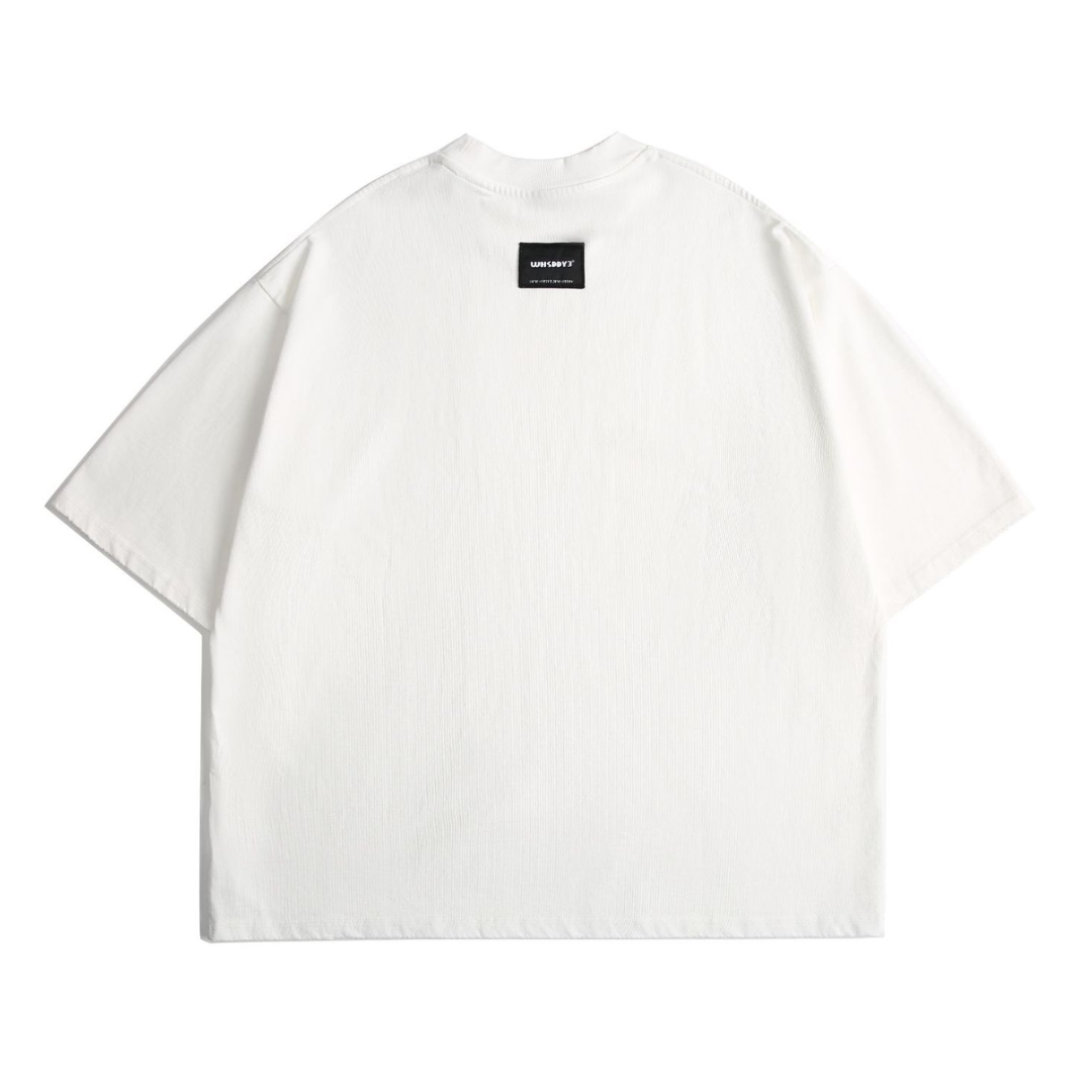 ダメージ　ワイド　Tシャツ　N500