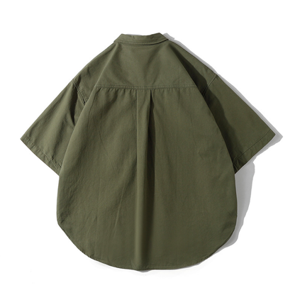 オックス　ワイド　半袖シャツ　N1401