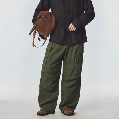 ハードキャンバス　ワイドイージー　カーゴパンツ　N1075