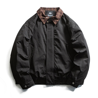 トラッドチェック　パテッド　ジャケット　N937