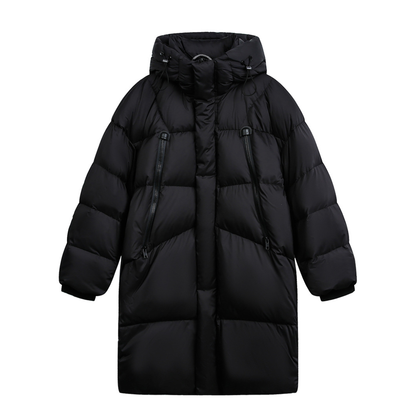 Faux layered wool polo collar knit N748