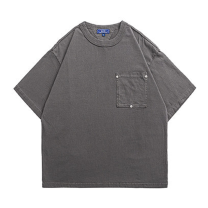 ヘビーウェイト　リベットポケット　半袖Tシャツ　N1501