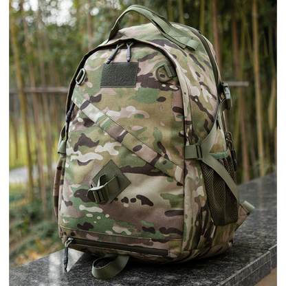 Outdoor waterproof backpack with mesh back N1127