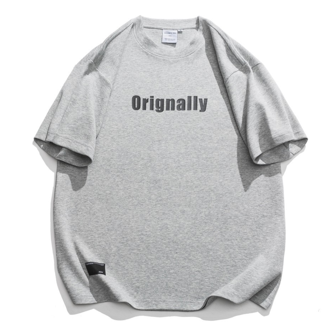 【Orignally】コットンポリ　プリントTシャツ　N1605