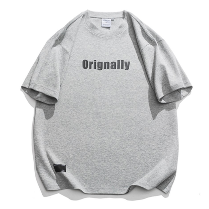 【Orignally】コットンポリ　プリントTシャツ　N1605