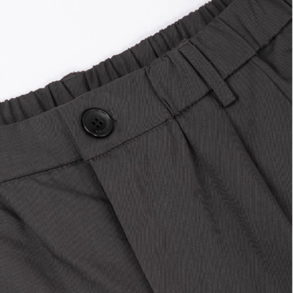 Tencel Cotton Wide Barrel Pants N741