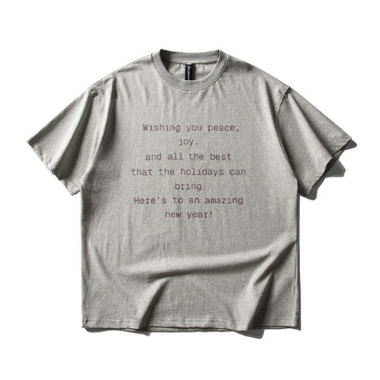 メッセージプリント　Tシャツ　N1624