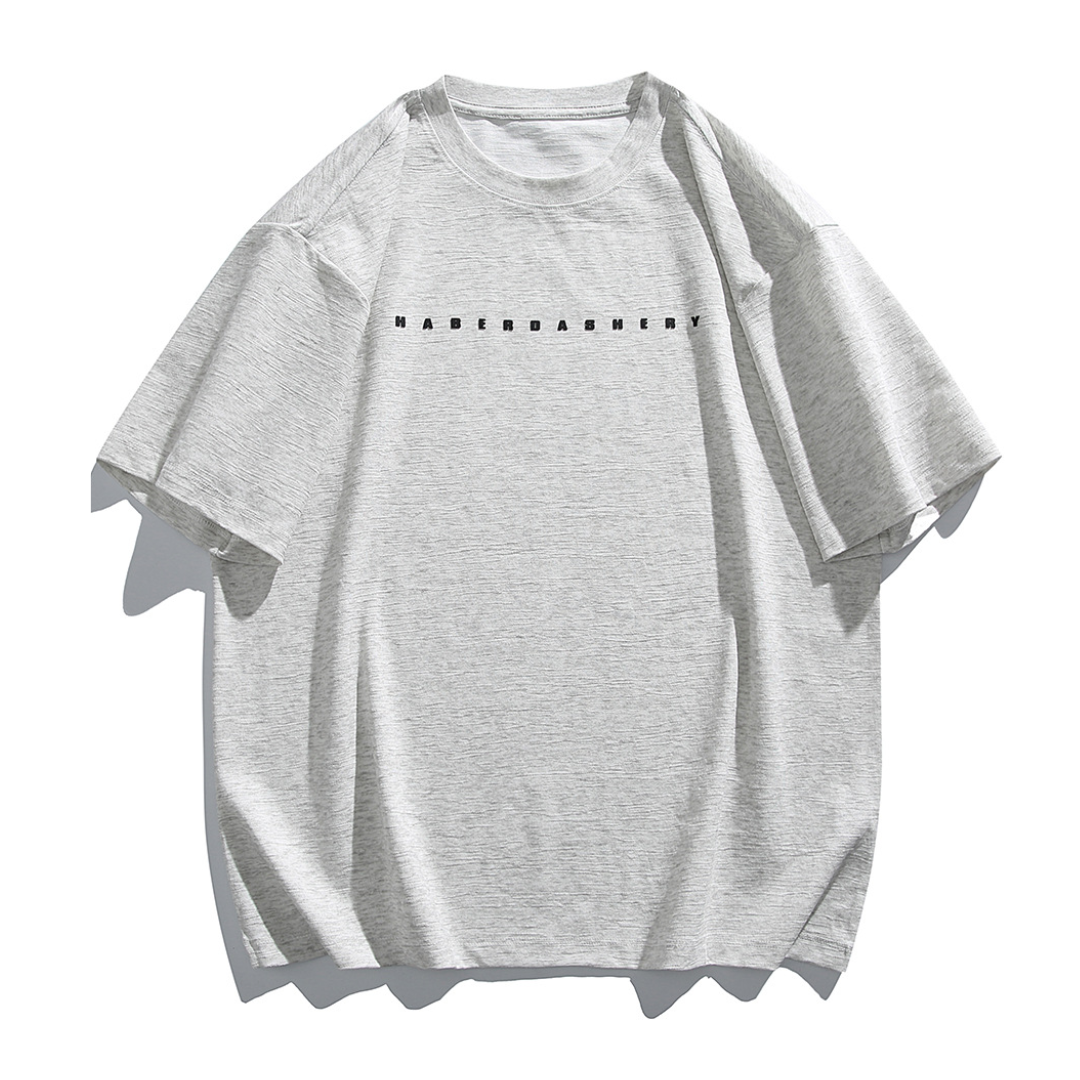 ×（B品の可能性たかいので見送り）立体ロゴ　クルーネック　カジュアルTシャツ　N1418