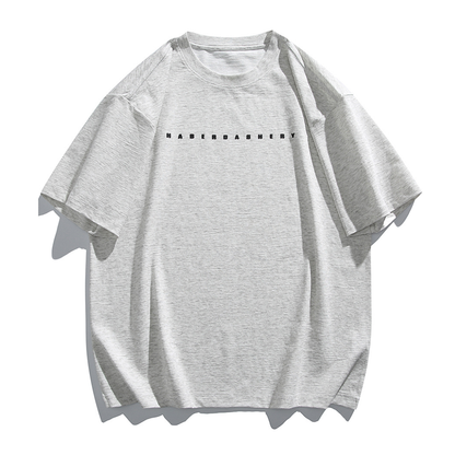 ×（B品の可能性たかいので見送り）立体ロゴ　クルーネック　カジュアルTシャツ　N1418