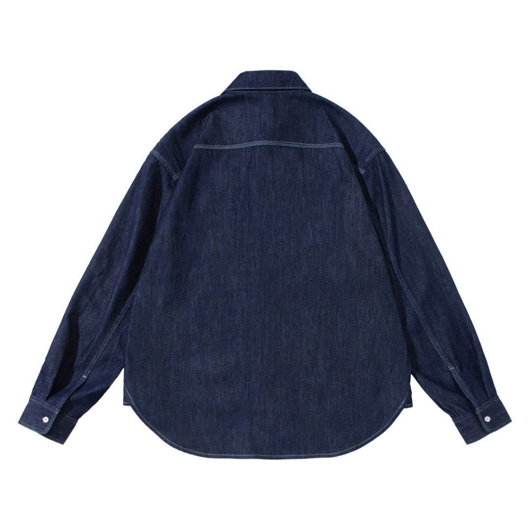 デニム　ワークシャツ　N1037