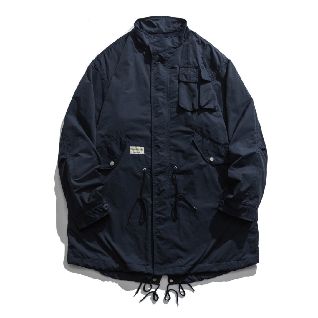 ナイロンコットン　ユーティリティ　モッズコート　N1272