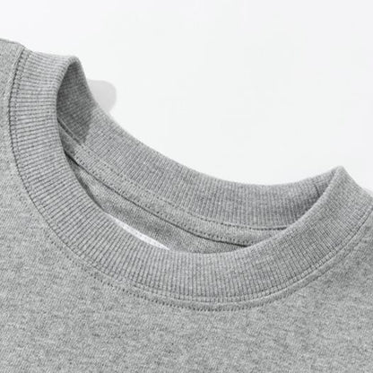ヘビーウェイト　フロント切り替え　長袖Tシャツ　B538