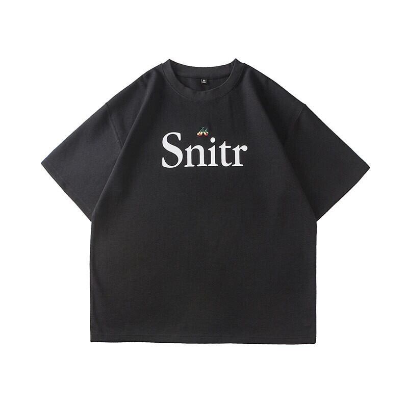 【Snitr】プリントTシャツ　B124